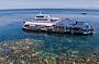 The Pontoon at Moore Reef near Cairns